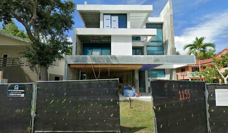 Five Sunland Waterfront Homes Near Completion as Miami-Dade Faces Rising-Sea-Level Projections