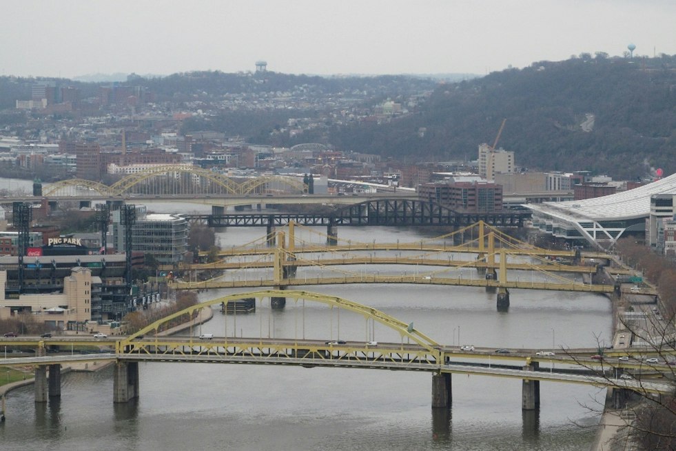 Floating Wetlands Rise on Pittsburgh's Allegheny River to Filter Sewage Runoff