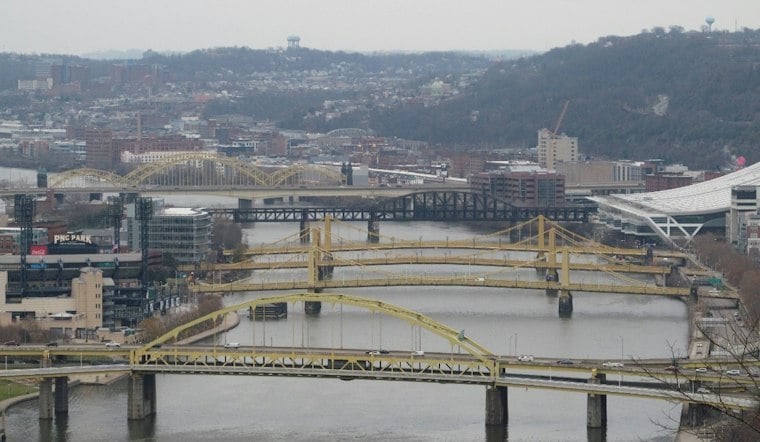 Floating Wetlands Rise on Pittsburgh's Allegheny River to Filter Sewage Runoff