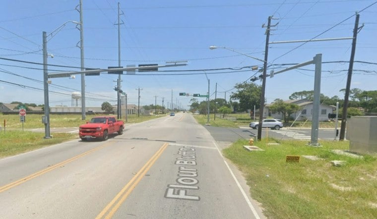 Flour Bluff Drive Rebuild Finally Adds Crosswalk Neighbors Begged For At Purdue Road