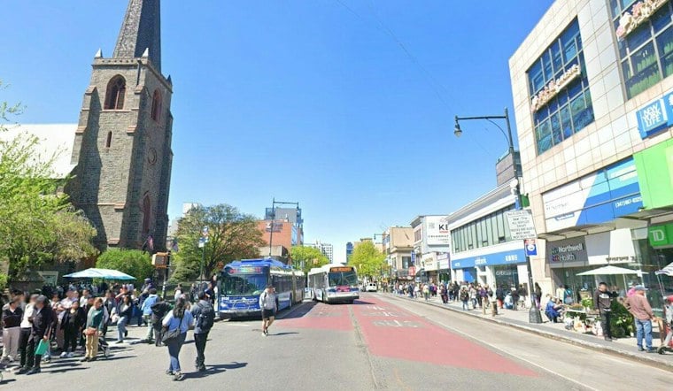Flushing Bus Rider, 56, Stabbed in Leg Steps From Main Street Transit Hub