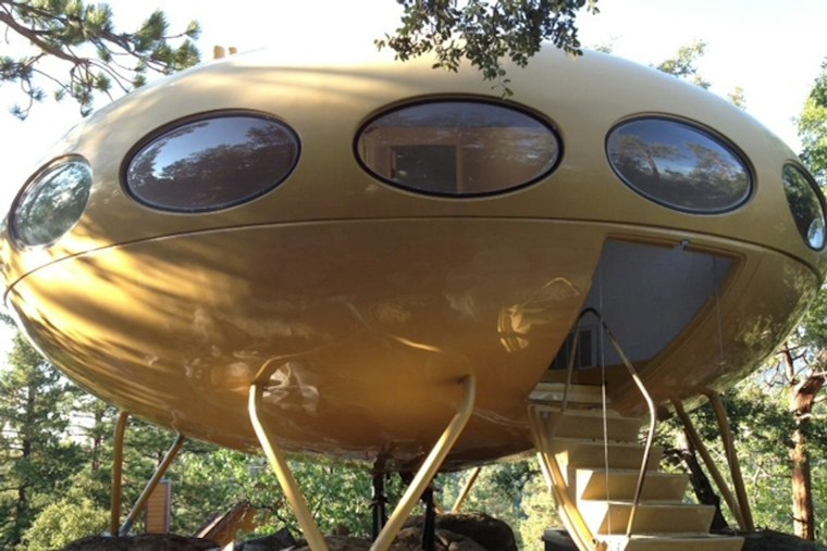 Flying-Saucer Home Near Idyllwild Lists for $1.5M After Decades-Long Rescue