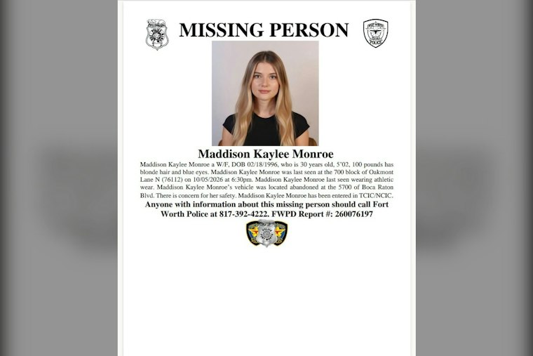 Fort Worth Police Search for Missing Woman, 30, After Car Found Abandoned