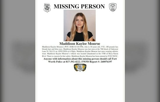 Fort Worth Police Search for Missing Woman, 30, After Car Found Abandoned
