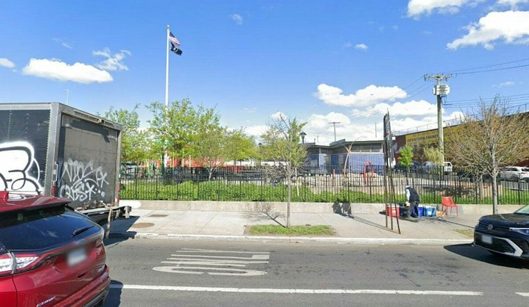 Four-Car Crash Sends Vehicle Through Greenpoint Playground Fence, Four Hurt