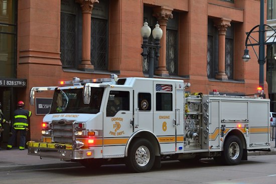 Four-Story Vacant Building Burns Near 38th and Paris St, Arson Investigators Called In