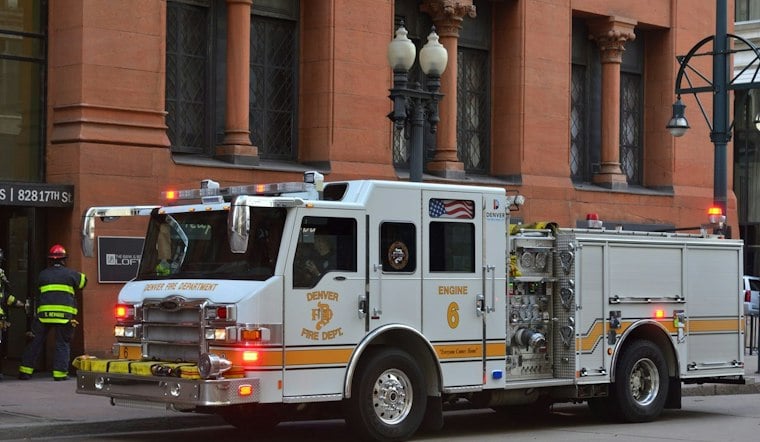 Four-Story Vacant Building Burns Near 38th and Paris St, Arson Investigators Called In