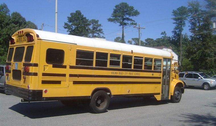 Four Students Hospitalized After Virginia Beach School Bus Crash on Princess Anne Road