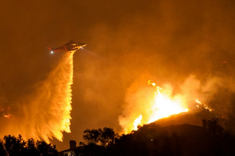 Fox Fire Ignites in LA County