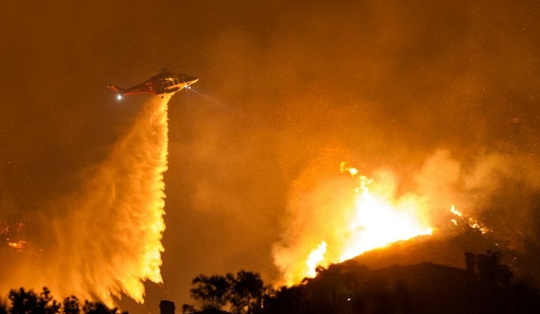 Fox Fire Ignites in LA County