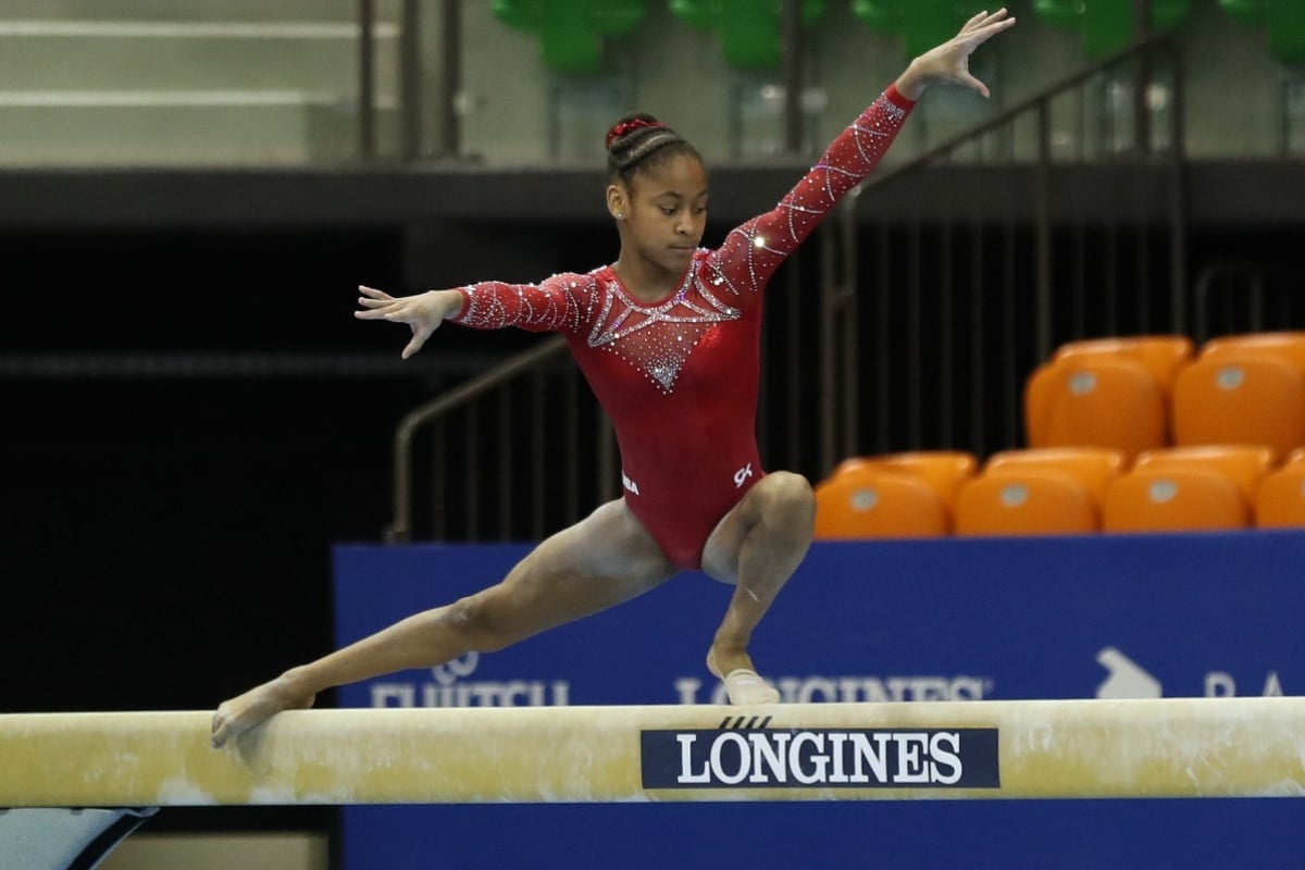 Frisco-Trained Skye Blakely Wins World Gymnastics Gold After Achilles Rupture