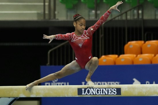 Frisco-Trained Skye Blakely Wins World Gymnastics Gold After Achilles Rupture
