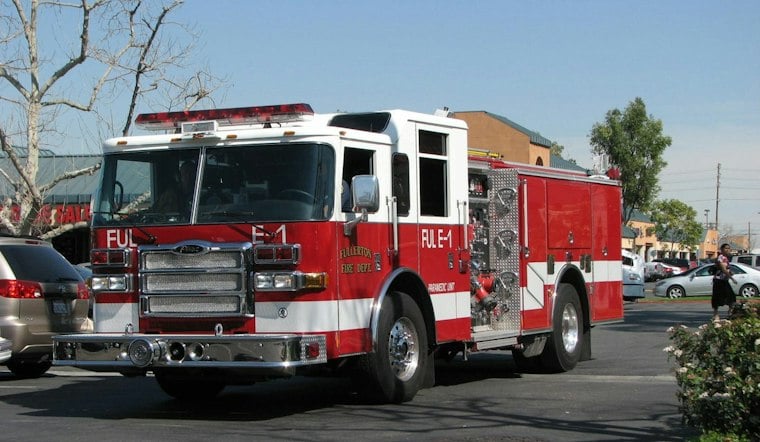 Fullerton Man Throws Frenchie From Balcony During Fire, Police Catch It