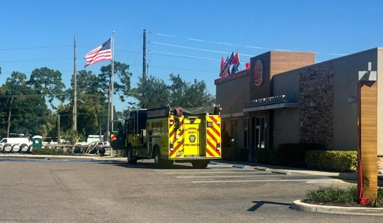 Gas Line Strike Near Riverview Shopping Plaza Opens Sinkhole, Shuts Chipotle and Walmart