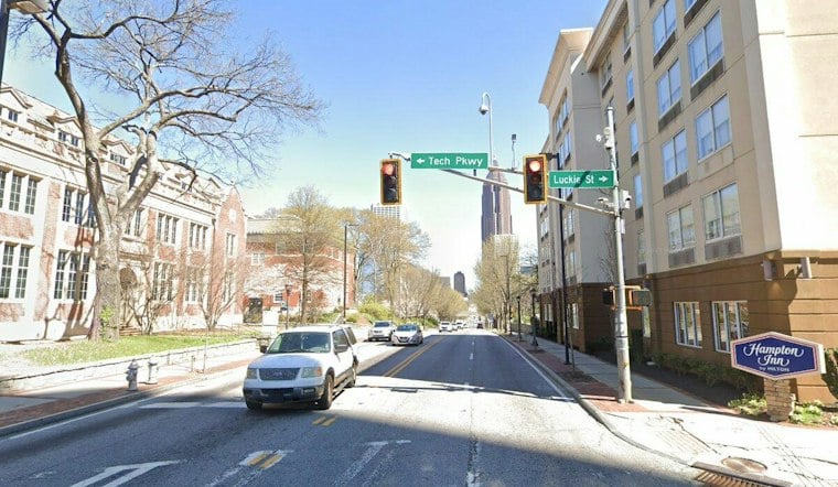 Georgia Tech Students March to Demand Flock Cameras Be Ripped Off Campus