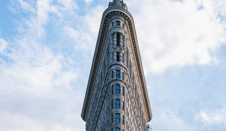 Giant Marigold Altar Blooms in Flatiron for Día de los Muertos Festival