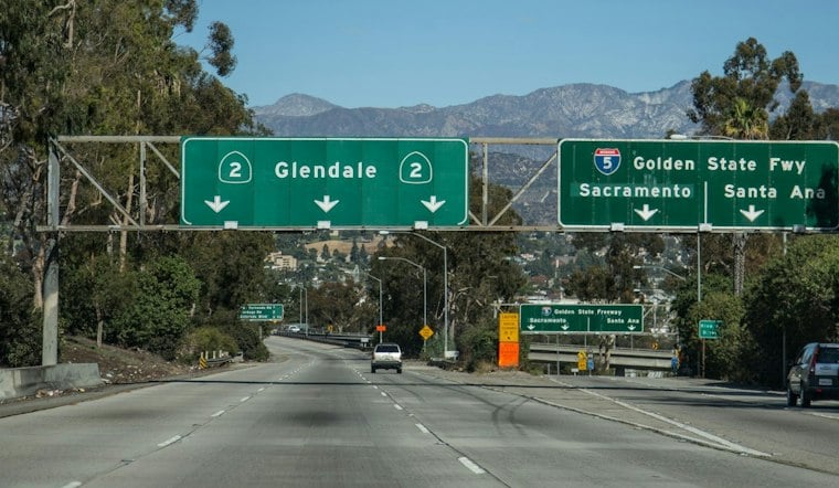 Glendale Freeway Crash Kills Man, 33, as Work Truck Barrel-Rolls on 2