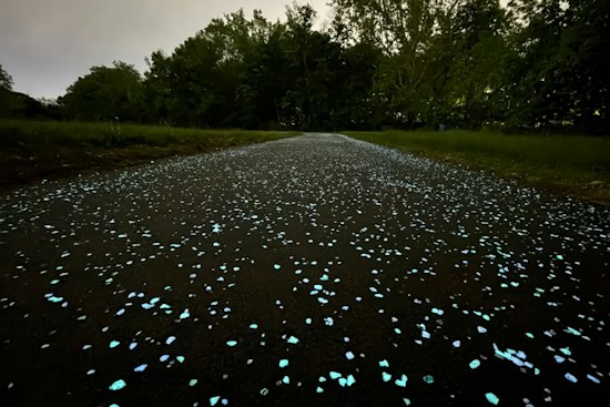 Glow-In-The-Dark Trail Finally Finished on Indy's East Side With New Bridge