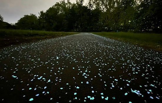 Glow-In-The-Dark Trail Finally Finished on Indy's East Side With New Bridge