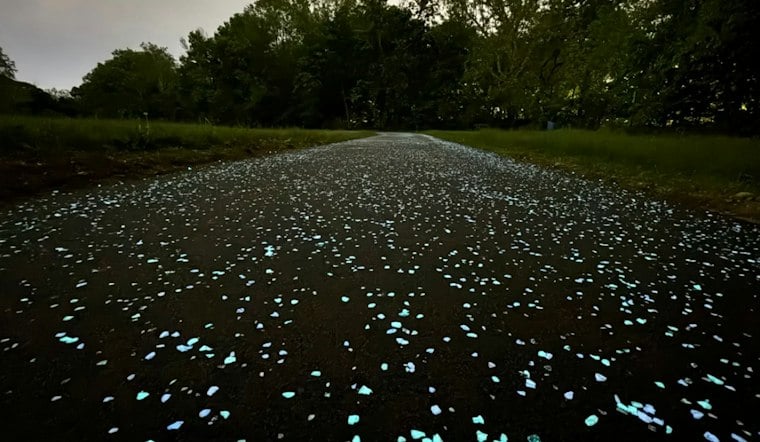 Glow-In-The-Dark Trail Finally Finished on Indy's East Side With New Bridge