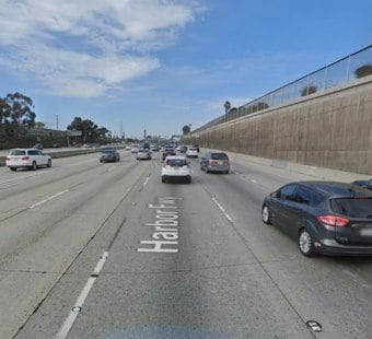 Gunfire Hits SUV on 110 Freeway in South LA, Driver Escapes Unhurt