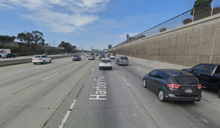 Gunfire Hits SUV on 110 Freeway in South LA, Driver Escapes Unhurt