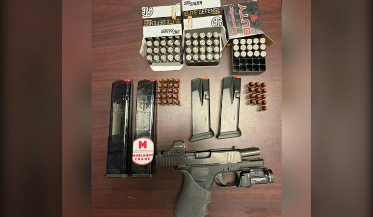 Hanover Man, 22, Busted With Loaded Glock on Severn's Meade Village Road