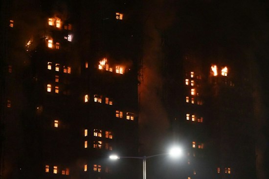 Hartford Officers Catch Three Residents Jumping From Burning Apartment Balcony