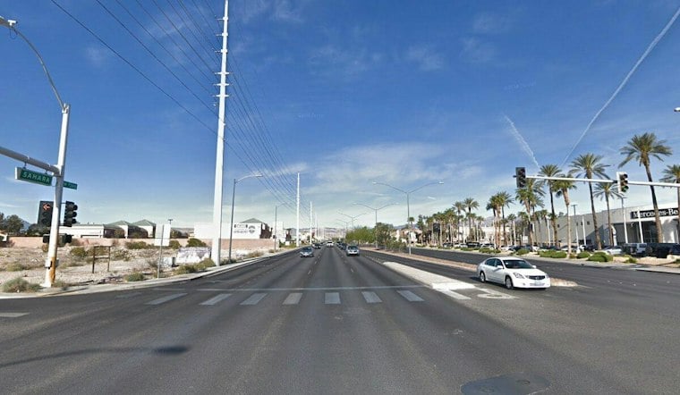 Head-On Crash Near Sahara and Rainbow Hospitalizes One, Shuts Down Roadway