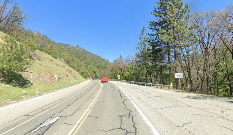 Head-On Crash Shuts Down Highway 50 Near Kyburz, One Car May Be in Water