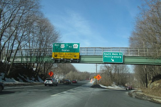 Head-On Crash With Tractor-Trailer Traps Driver on Route 22 in Phillipsburg