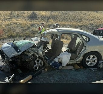 Head-On Rollover Near Beaver Dam: Pinned Occupant Freed, One Airlifted