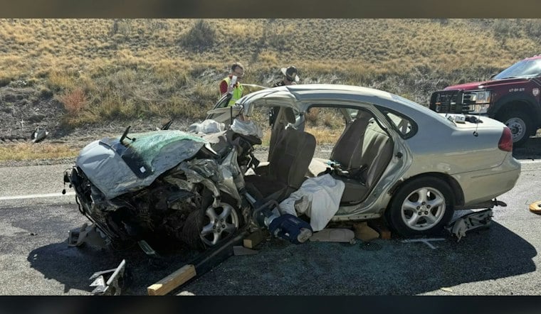 Head-On Rollover Near Beaver Dam: Pinned Occupant Freed, One Airlifted