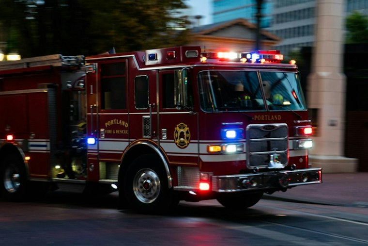 Heavy Fire Rips Through Gateway Home, Downs Power Lines; Occupants Out