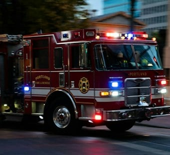 Heavy Fire Rips Through Gateway Home, Downs Power Lines; Occupants Out