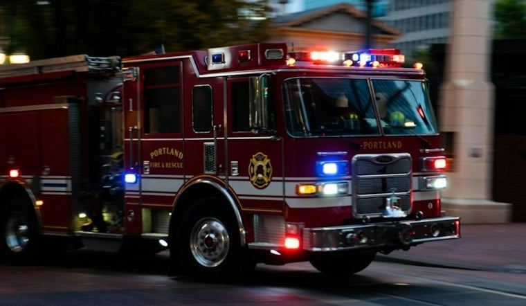 Heavy Fire Rips Through Gateway Home, Downs Power Lines; Occupants Out