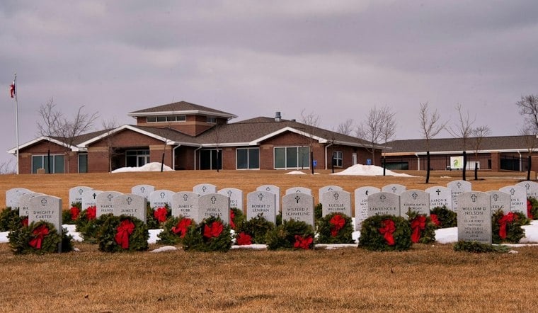 Helicopter Delivers 16 Unclaimed Veterans to Final Rest at Iowa Cemetery