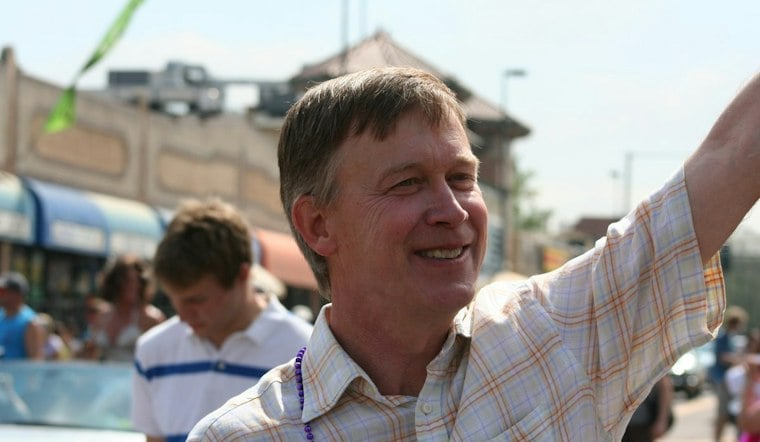 Hickenlooper Blames Iran War for Fuel Costs in First TV Ad