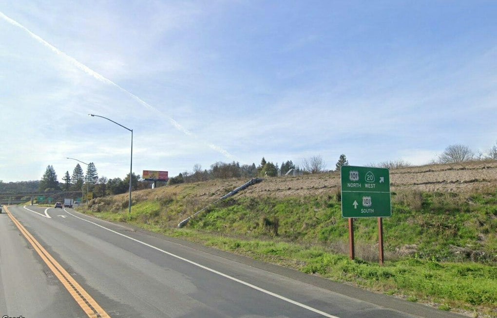 Highway 20 Crash Near Ukiah Traps Woman With Baby Still in Car