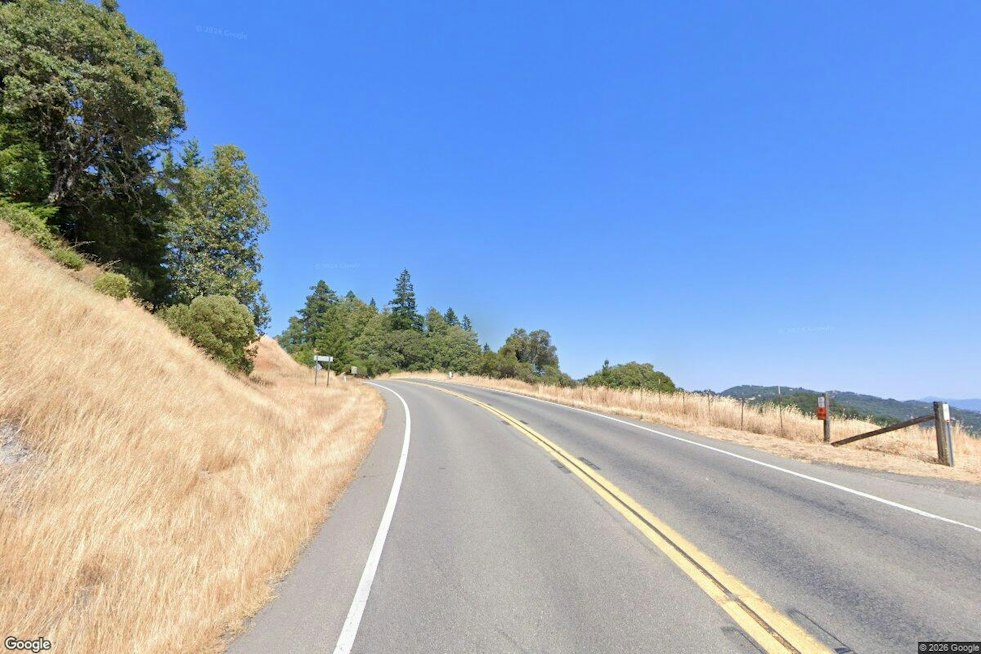 Highway 253 Crash Near Boonville Sparks Fire, Sends Driver 200 Feet Down Embankment