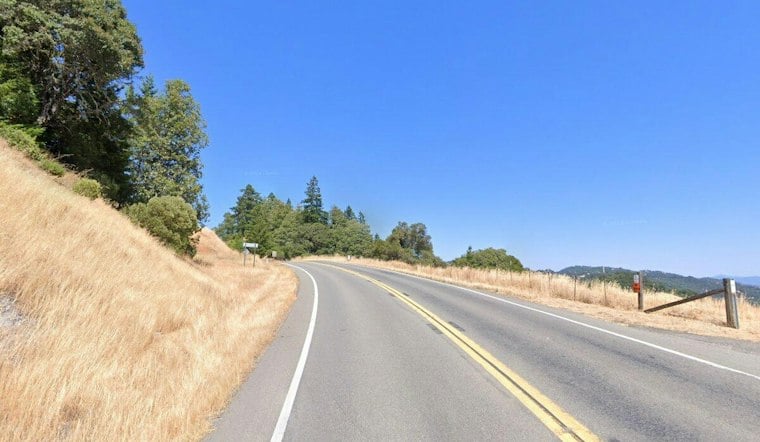 Highway 253 Crash Near Boonville Sparks Fire, Sends Driver 200 Feet Down Embankment