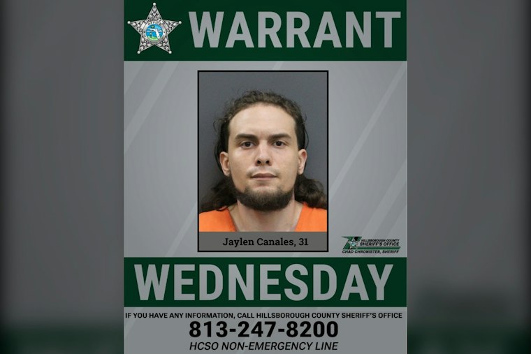 Hillsborough Deputies Hunt Jaylen Canales, 31, In Attack On Pregnant Victim