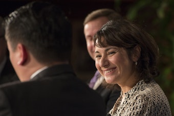 Hinojosa Rallies 200 in Houston as Abbott Plots Visits Before Early Voting