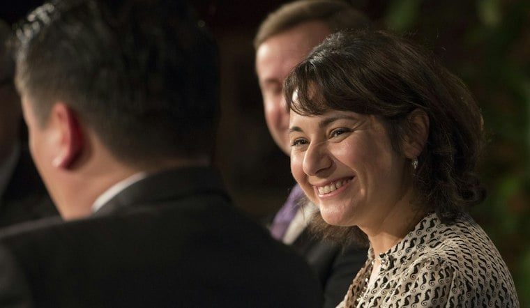 Hinojosa Rallies 200 in Houston as Abbott Plots Visits Before Early Voting