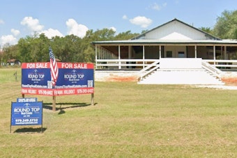 Historic Round Top Dance Hall Hits Market for $4.95M, Fate of Live Music Unclear