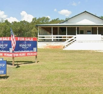 Historic Round Top Dance Hall Hits Market for $4.95M, Fate of Live Music Unclear