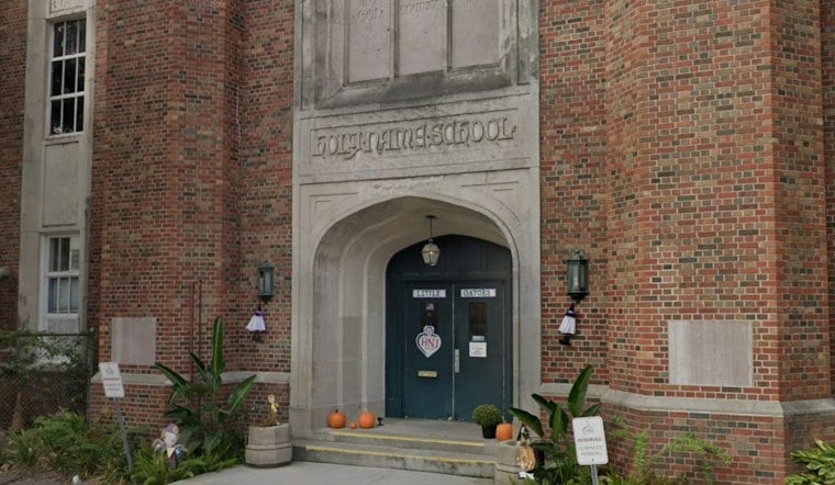 Holy Name of Jesus School Opens $10.3M Expansion With Gym, Track on Loyola Campus