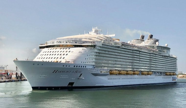 Hot Water Floods Harmony of the Seas Hallway, Port Canaveral Ship Still On Time