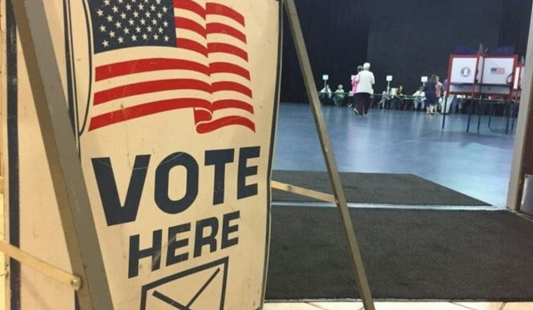 Houston’s Fourth ‘No Kings’ Rally Swaps March Signs for Early-Vote Push