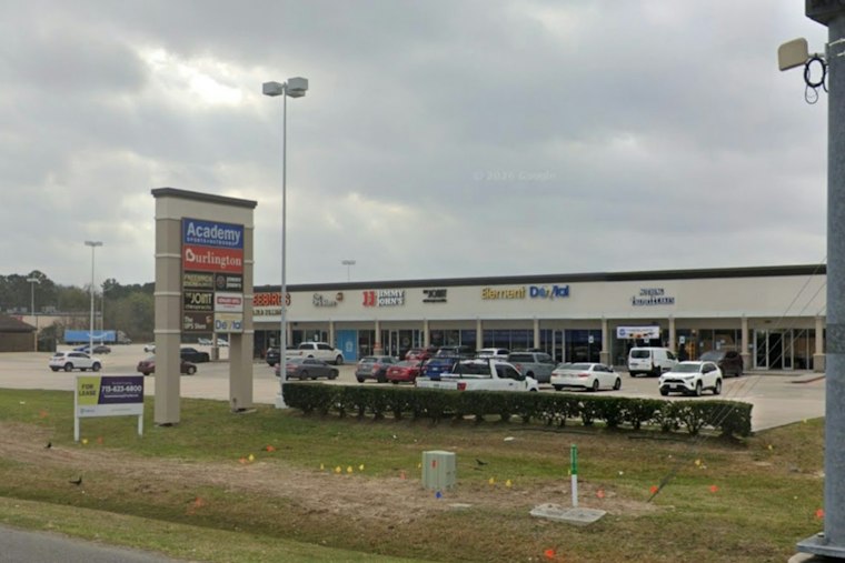 Humble Police Swarm Academy Sports Parking Lot Along FM 1960